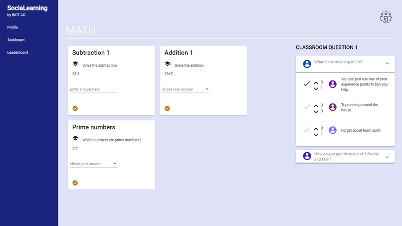 Social Learning Platform – screenshot 4