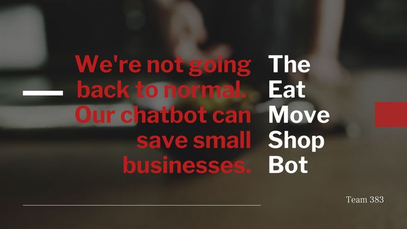Eat Move Shop Bot – screenshot 9