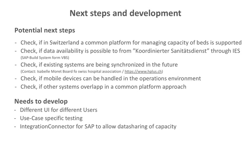 CovidasH - transparent capacity of medical assets – screenshot 11
