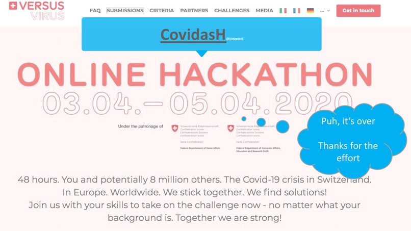 CovidasH - transparent capacity of medical assets – screenshot 12