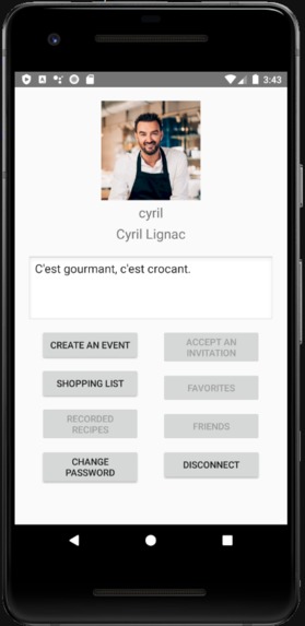 Social Cooking Club – screenshot 2