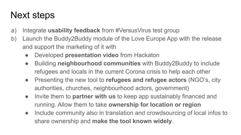Love Europe App Buddy2Buddy Module – screenshot 5