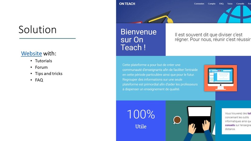 On Teach - Groupe 106 – screenshot 4