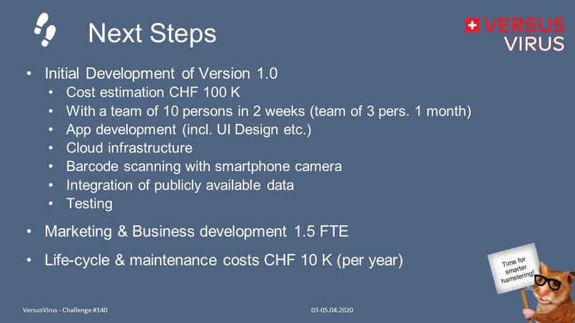 #140: Smart Hamster, a personal Shopping/Inventory Assistant – screenshot 5