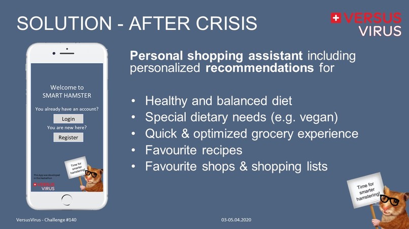 #140: Smart Hamster, a personal Shopping/Inventory Assistant – screenshot 4