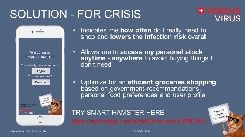 #140: Smart Hamster, a personal Shopping/Inventory Assistant – screenshot 3