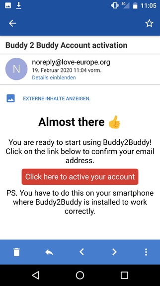 Love Europe App Buddy2Buddy Module – screenshot 14