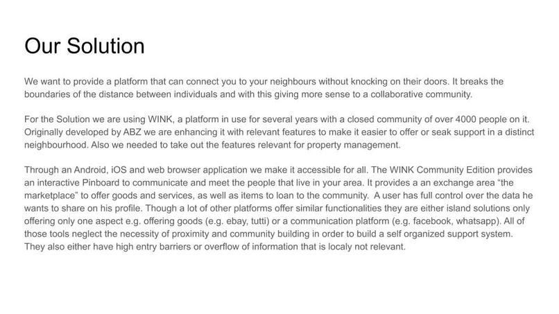 Wink community app – screenshot 4