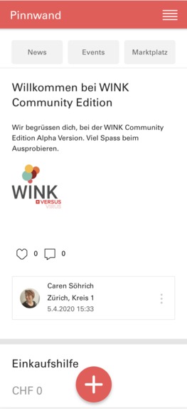 Wink community app – screenshot 12