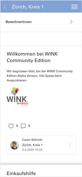 Wink community app – screenshot 10