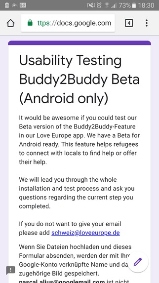 Love Europe App Buddy2Buddy Module – screenshot 16
