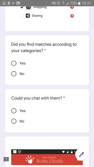 Love Europe App Buddy2Buddy Module – screenshot 17