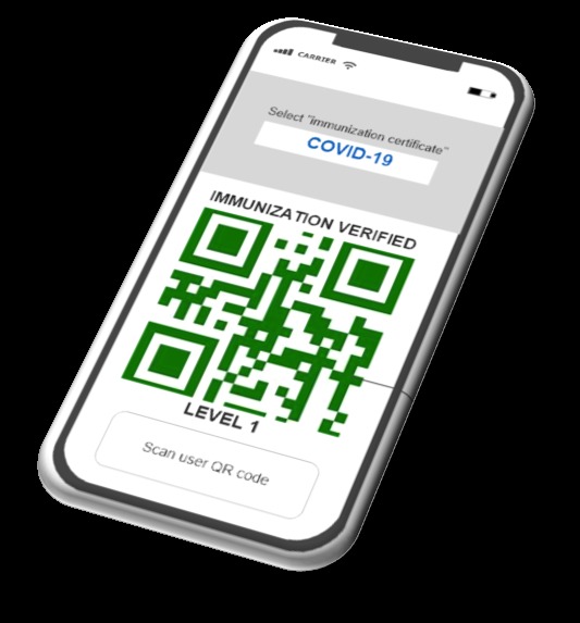 Blockchain Trusted Immunity Certificate – screenshot 1