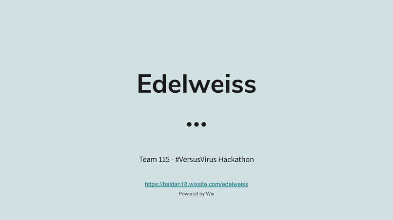 Edelweiss (surviving the confinement) – screenshot 1