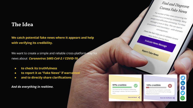 Check The Fact -  Stop the spread of Fake-News. – screenshot 4