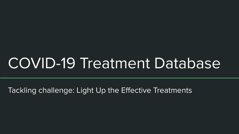 COVID-19 Treatment Database – screenshot 8