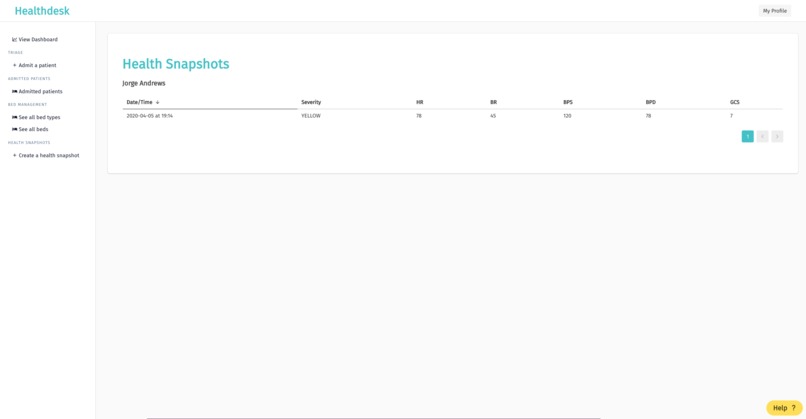 Healthdesk – screenshot 5