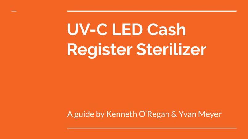 Team UV-C LED Cash Register – screenshot 2