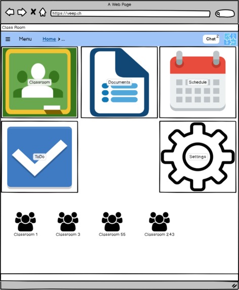 One platform for communication for teachers – screenshot 2