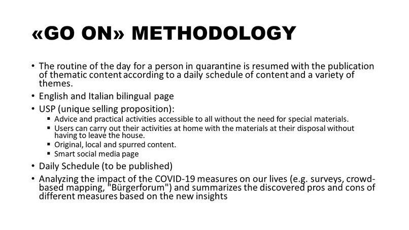 GO ON Project  – screenshot 9