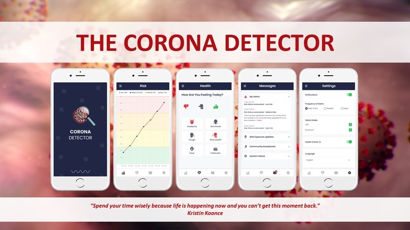 Corona Detector App – screenshot 9