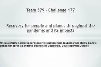 Une plateforme solidaire basée sur les ODD