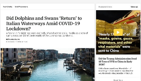 COVID19 InfoIMMUNITY Project – screenshot 1