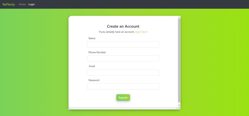 RePlenty – screenshot 2