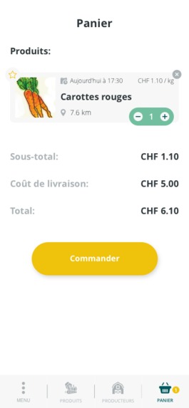 Local eat - Eat from your nearby producers – screenshot 3