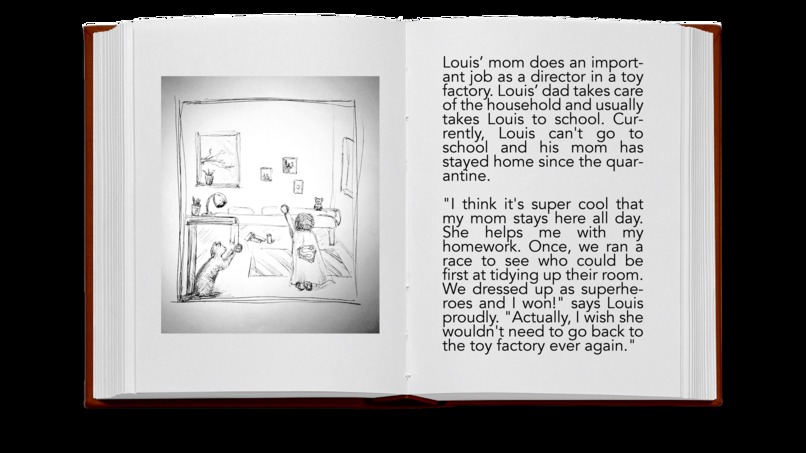 Covi the Curious Cat - a children's book on the quarantime – screenshot 2