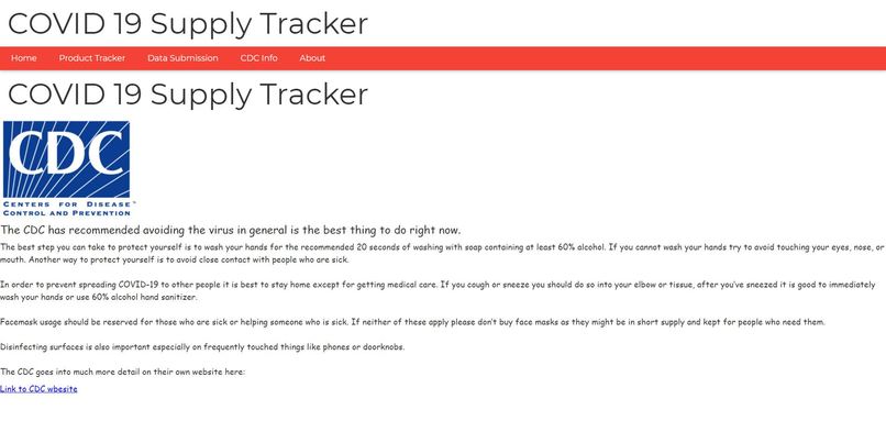 COVID-19 Product Tracker – screenshot 5
