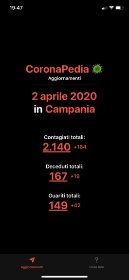 CoronaPedia – screenshot 4