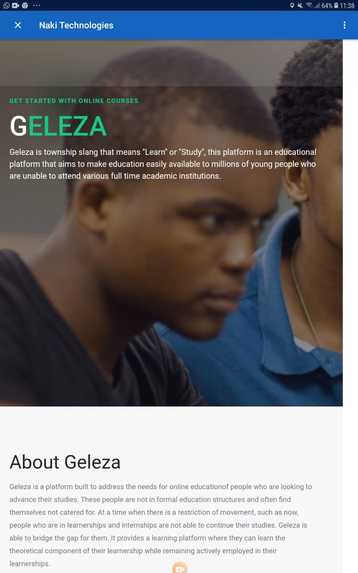Geleza – screenshot 1