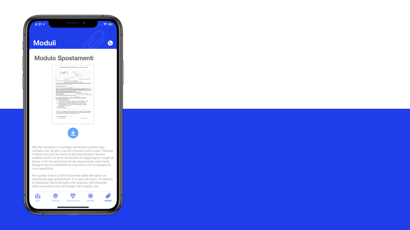 CoronaVirus Italy – screenshot 4