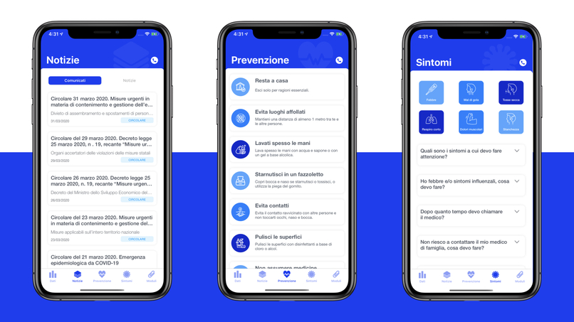 CoronaVirus Italy – screenshot 3