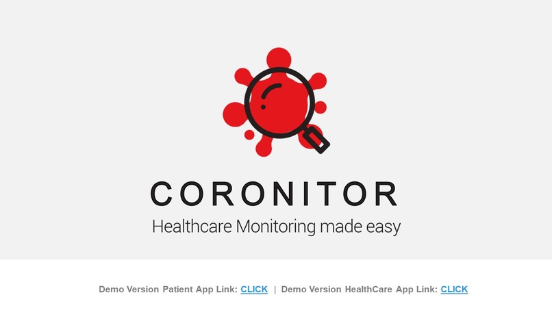 coronitor - SelfCare with HealthCare  – screenshot 2