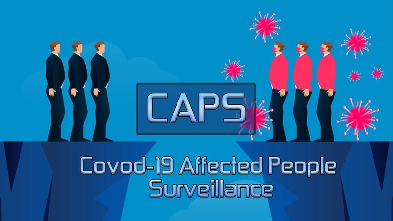 COVID-19 Affected People Surveillance (CAPS) Application – screenshot 1