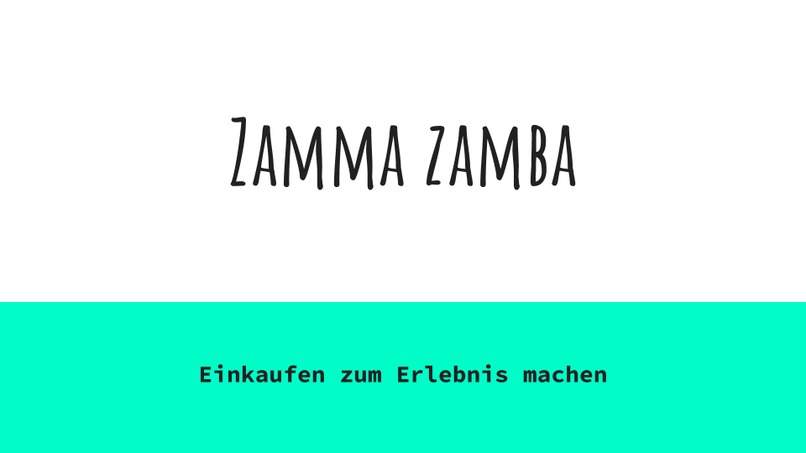 Zamma Zamba - Einkaufen zum Erlebnis machen – screenshot 1
