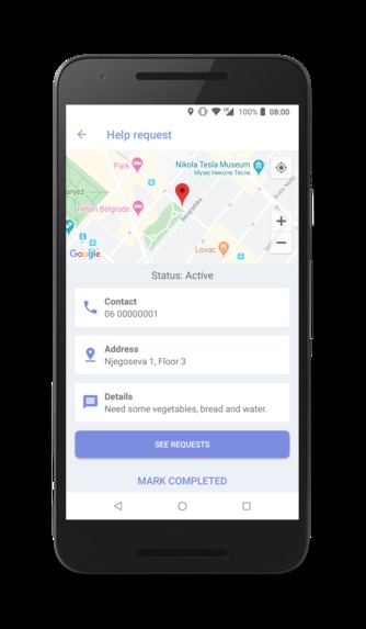 IsolationApp – screenshot 1