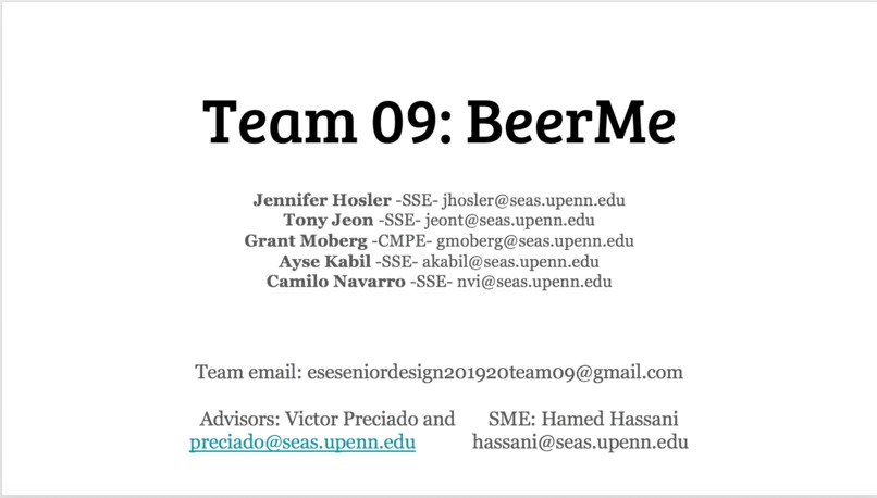 Team 09: BeerMe – screenshot 2