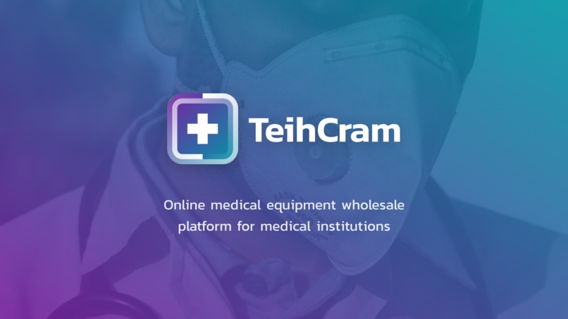 Medical equipment e-commerce system TeihCram – screenshot 1