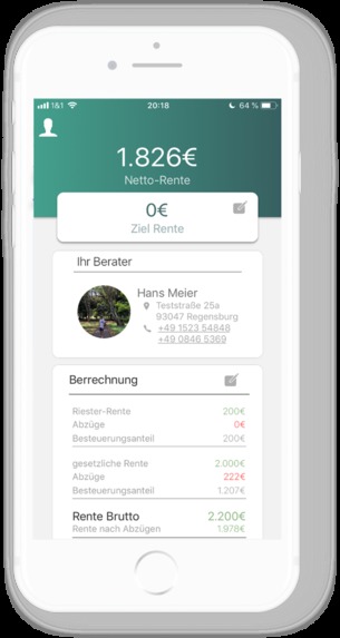 Rento - Meine Netto-Rente – screenshot 7