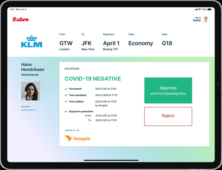 GO- SSI blockchain based health passport on the go – screenshot 3