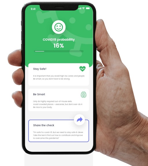 COVIDCARE – screenshot 1