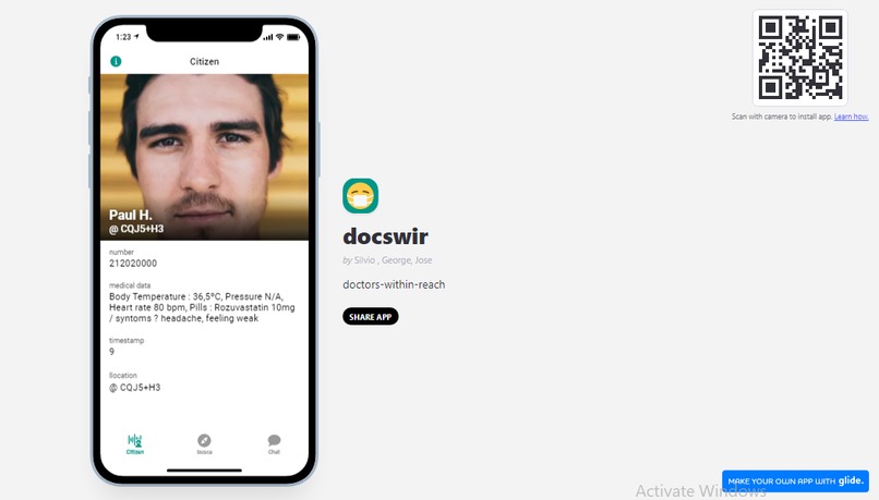 docswir - doctors within reach – screenshot 1