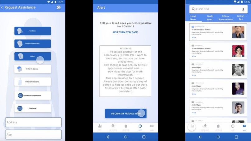 Coronavirus Alert – screenshot 2