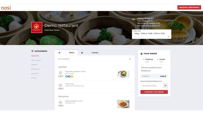 NosiFood – screenshot 1