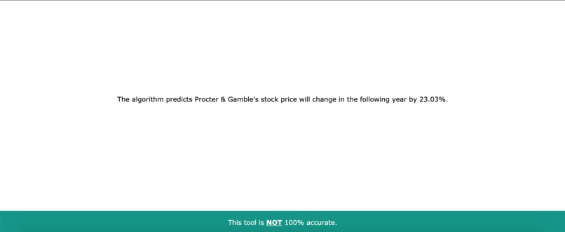 Stock Return Predictor – screenshot 15