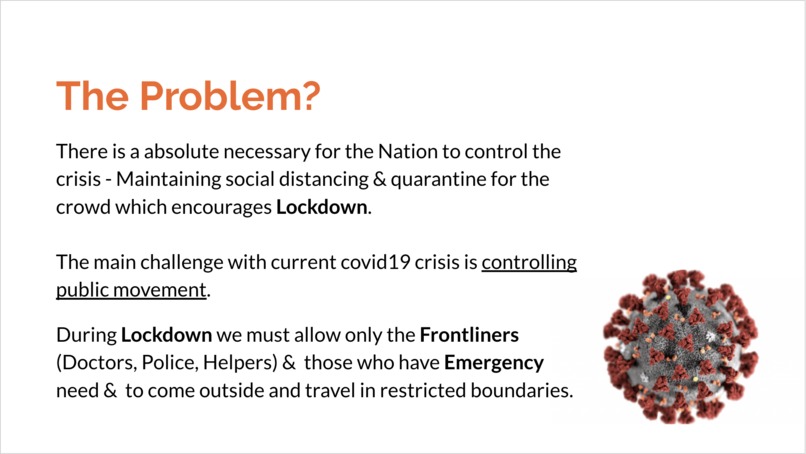 TOP30_hackthecrisisindia_CovidPass – screenshot 1