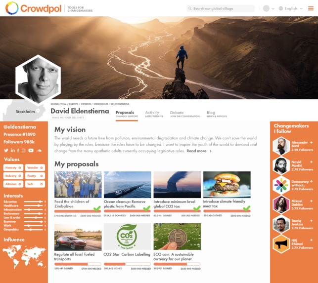 Crowdpol - Tools for Changemakers – screenshot 3